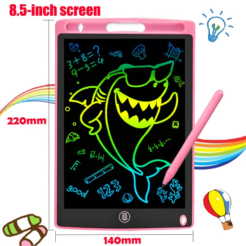 8.5/10/12inch Writing Tablet Drawing Board Children's Graffiti Sketchpad Toys Drawing Pad Lcd Kids Baby Toys Educational Toys