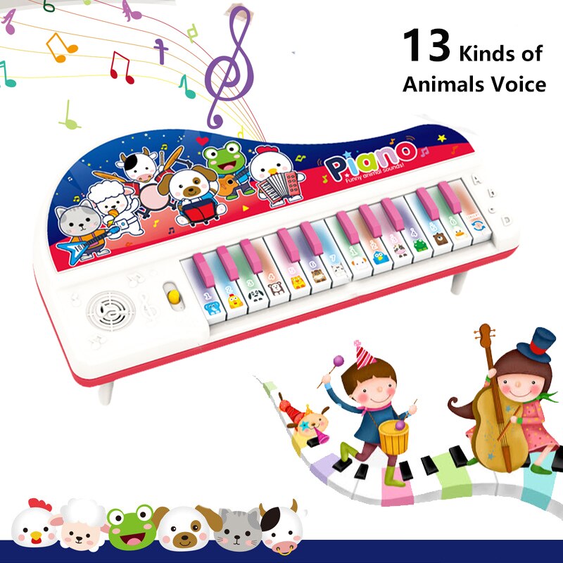 Electronic Piano for Kids Mini Keyboard Musical Kids Education Toys Musical Instrument Gift for Child Beginner 2 To 5 Years