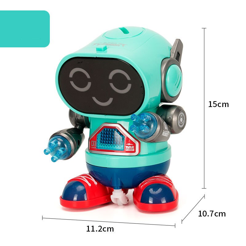 Funny Electric Dance Music Light Walking Robot Spider Dolls Toy for Children Kid Boy Girl Babys Toddler 3 5 1 6 2 To 4 Years Old