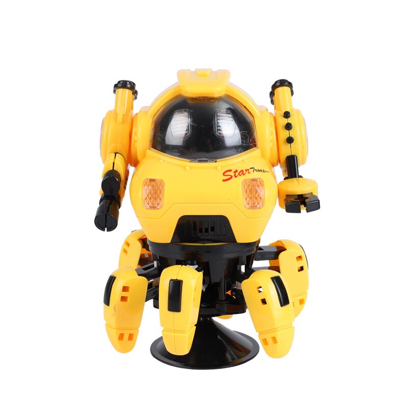 Funny Electric Dance Music Light Walking Robot Spider Dolls Toy for Children Kid Boy Girl Babys Toddler 3 5 1 6 2 To 4 Years Old
