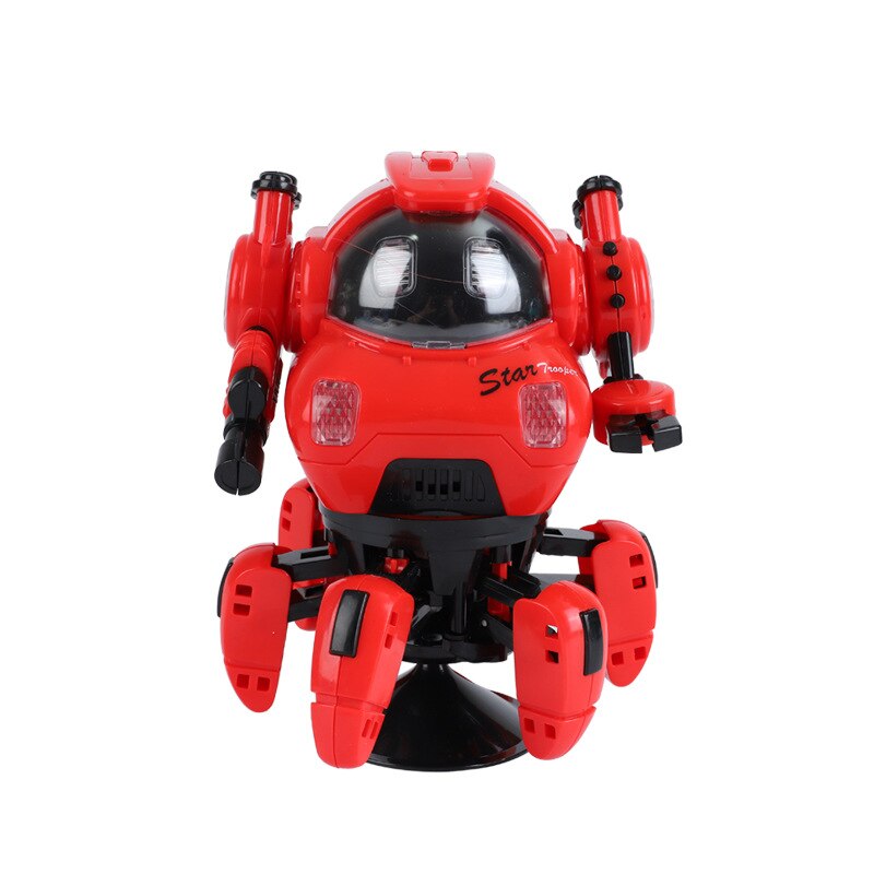 Funny Electric Dance Music Light Walking Robot Spider Dolls Toy for Children Kid Boy Girl Babys Toddler 3 5 1 6 2 To 4 Years Old