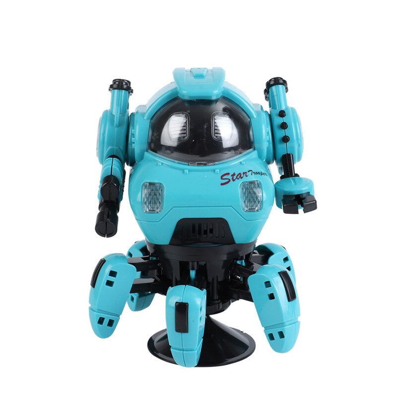 Funny Electric Dance Music Light Walking Robot Spider Dolls Toy for Children Kid Boy Girl Babys Toddler 3 5 1 6 2 To 4 Years Old