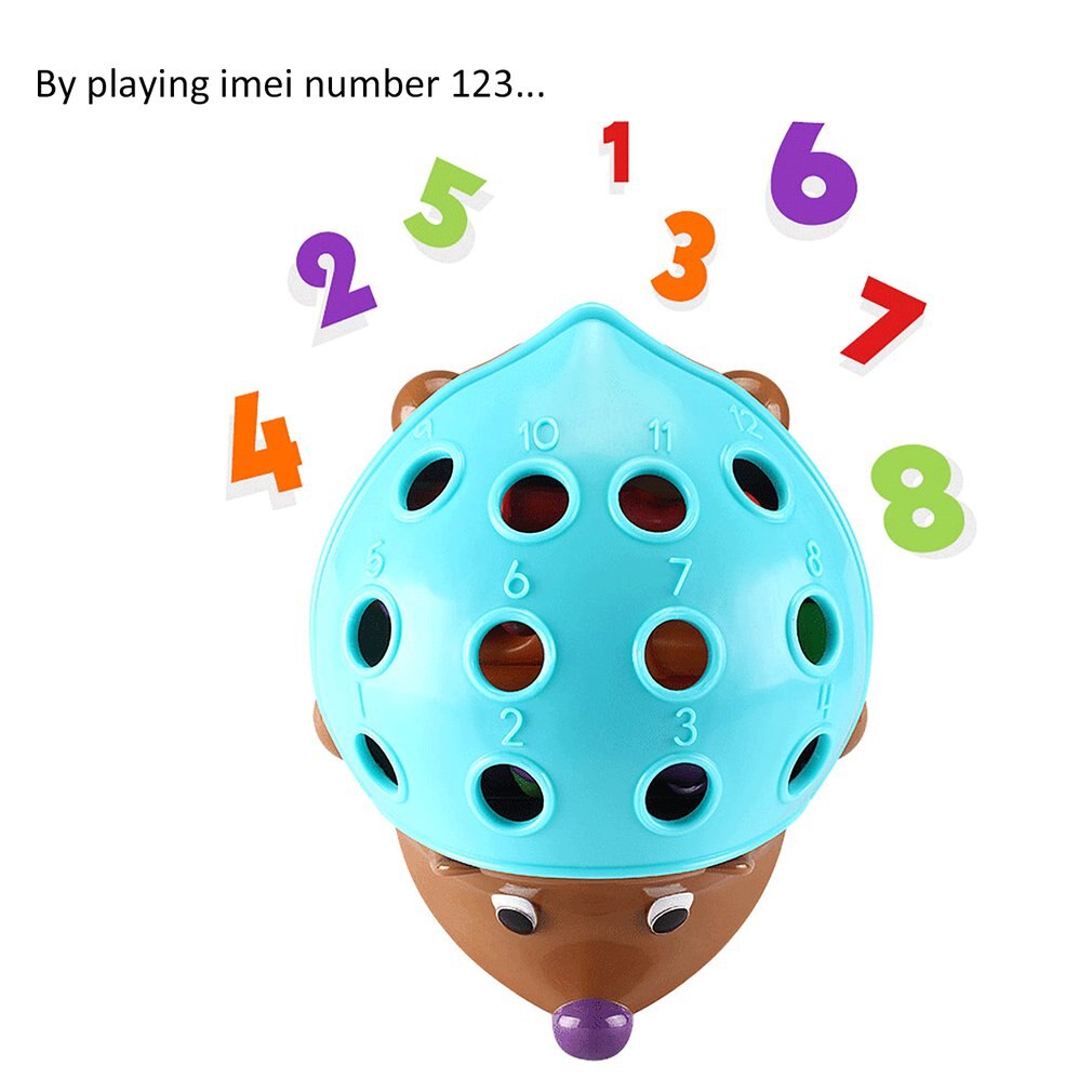 Hedgehog Montessori Toys Fine Motor and Sensory Toys Educational Toys for Toddlers Spelling Little Hedgehog Puzzle Toys