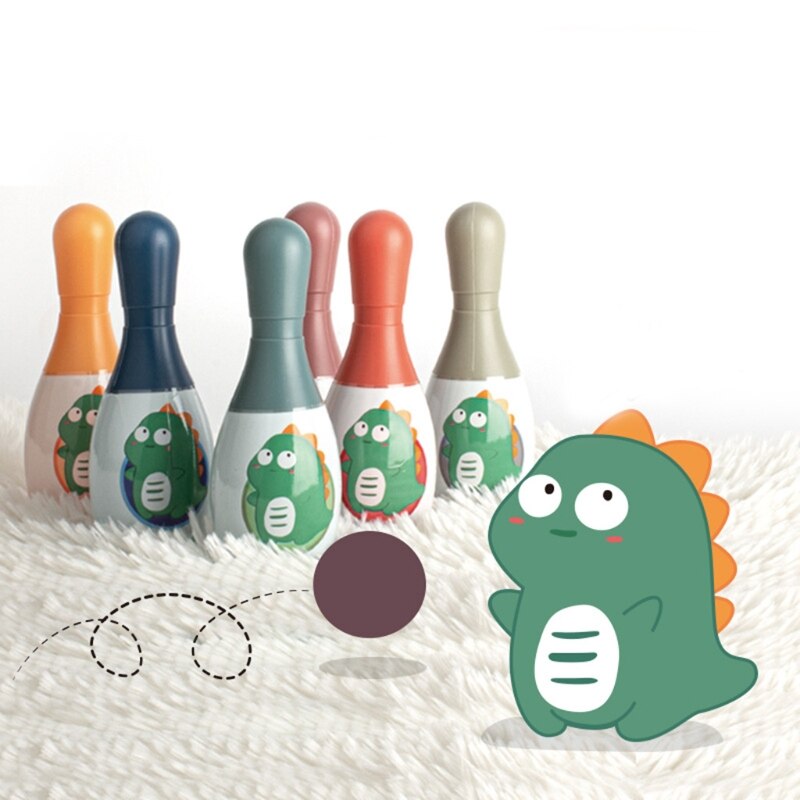Infant Shinings Children's Bowling Stall Toy Indoor Sports Ball Set Outdoor Parent-Child Interaction Boy Toy Birthday Gift