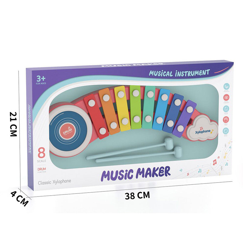 Toy piano children's percussion instrument baby music keyboard player children's toy percussion instrument percussion mini