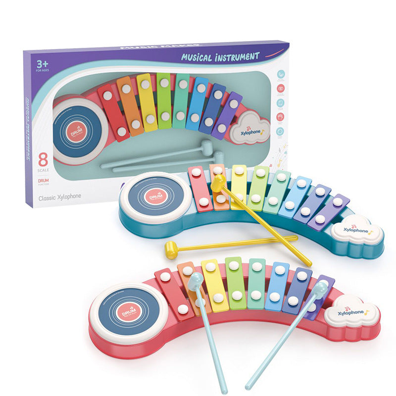 Toy piano children's percussion instrument baby music keyboard player children's toy percussion instrument percussion mini