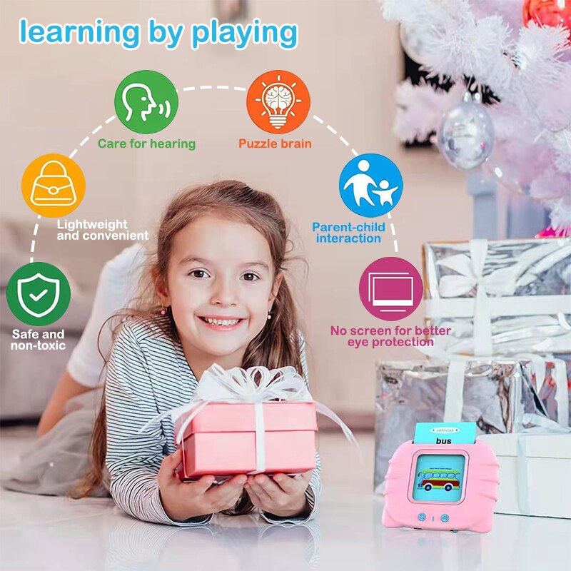 Talking Flash Cards Pocket Vocab PocketVocabby Blooming Babies Early Learning Vocabulary Builder Children's English Vocabulary Learning Reader 224 Book