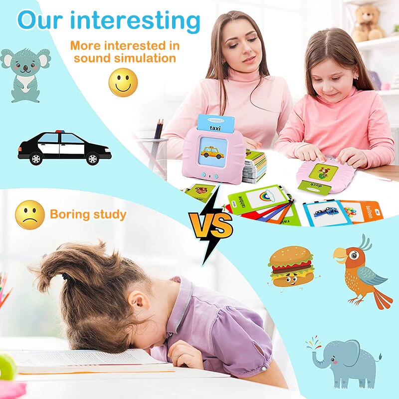 Talking Flash Cards Pocket Vocab PocketVocabby Blooming Babies Early Learning Vocabulary Builder Children's English Vocabulary Learning Reader 224 Book