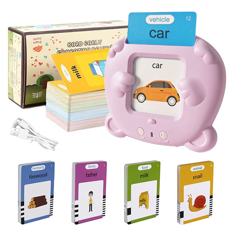 Talking Flash Cards Pocket Vocab PocketVocabby Blooming Babies Early Learning Vocabulary Builder Children's English Vocabulary Learning Reader 224 Book