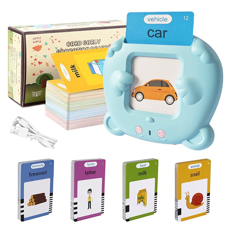 Talking Flash Cards Pocket Vocab PocketVocabby Blooming Babies Early Learning Vocabulary Builder Children's English Vocabulary Learning Reader 224 Book