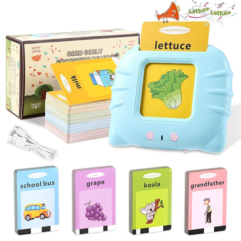 Talking Flash Cards Pocket Vocab PocketVocabby Blooming Babies Early Learning Vocabulary Builder Children's English Vocabulary Learning Reader 224 Book