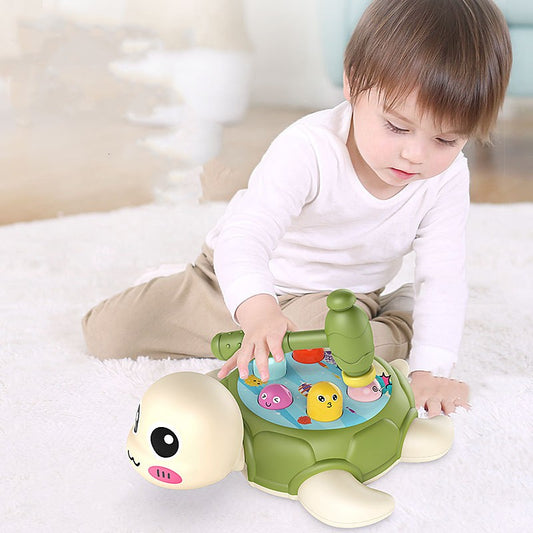 Baby Early Education Enlightenment Turtle Toy Children's Parent-child Interactive Battle Beating Toy