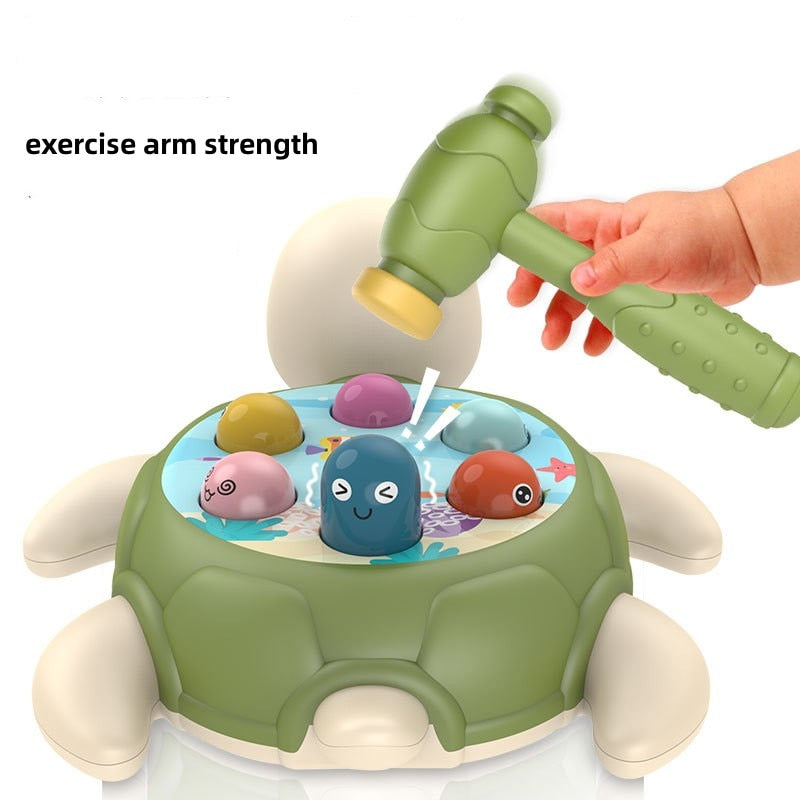 Baby Early Education Enlightenment Turtle Toy Children's Parent-child Interactive Battle Beating Toy