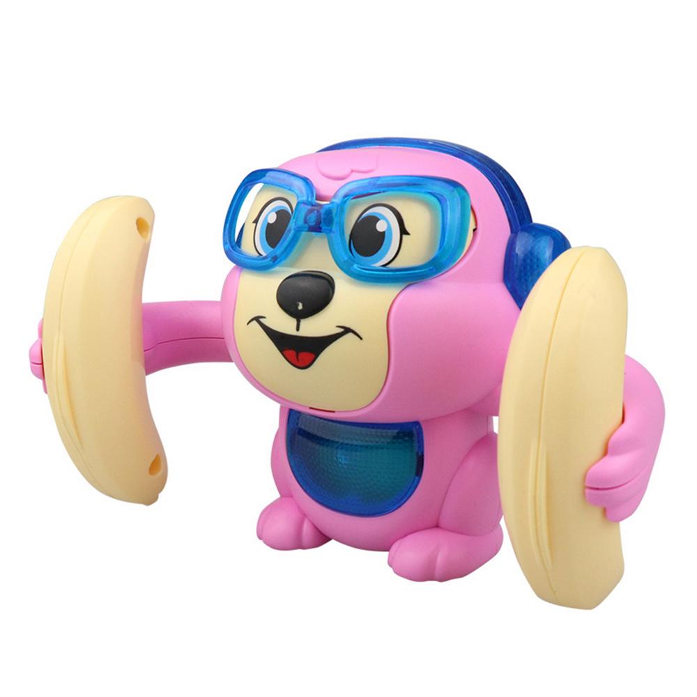 Electric Funny Voice Control Rolls Over Monkey ToysLighting Sound Control Induction Toy