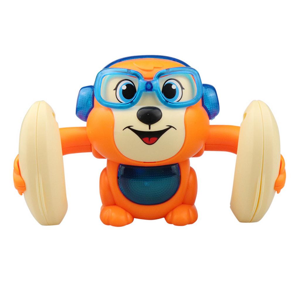 Electric Funny Voice Control Rolls Over Monkey ToysLighting Sound Control Induction Toy