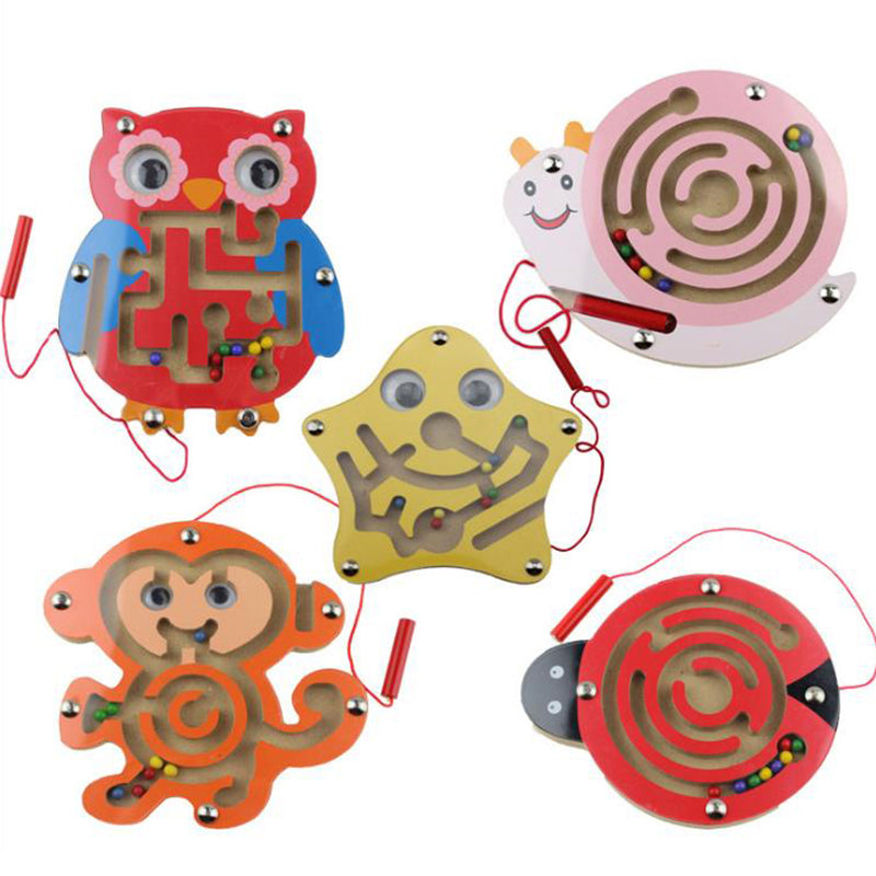 Mini Magnetic Maze Kids Educational Toys