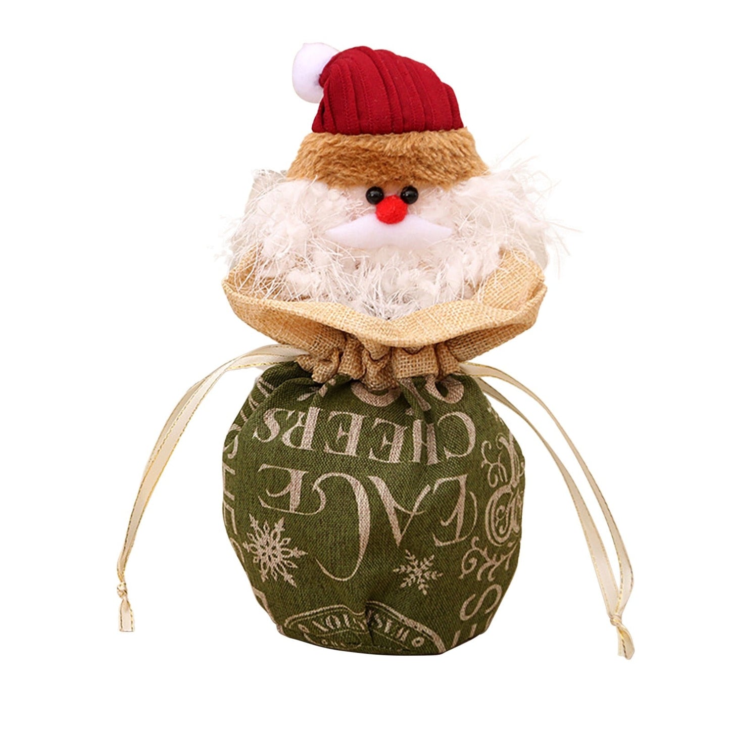 Christmas Knitted Dolls Christmas Eve Candy Gift Bag
