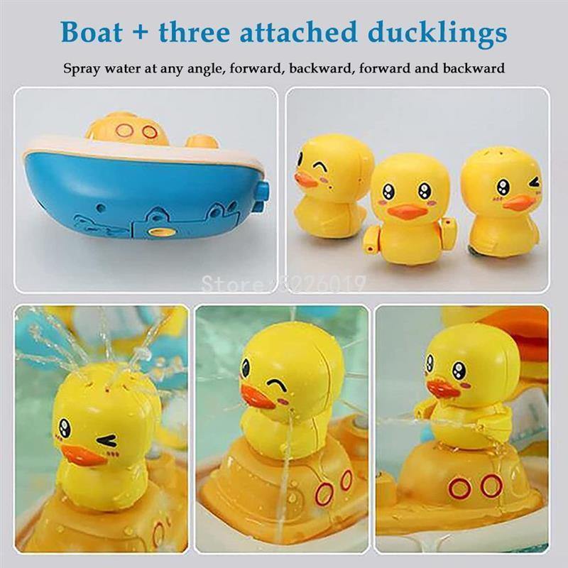Duck Sucker Shower Spray Water Toys