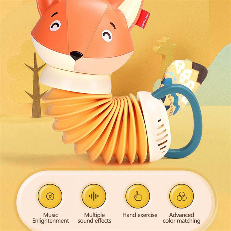 Fox Accordion Toy for Baby Gift With Music