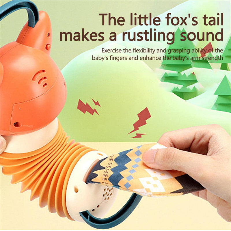 Fox Accordion Toy for Baby Gift With Music
