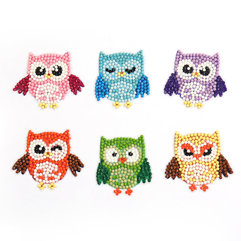 Kids Diamond Painting Stickers Kit  for Children Gift