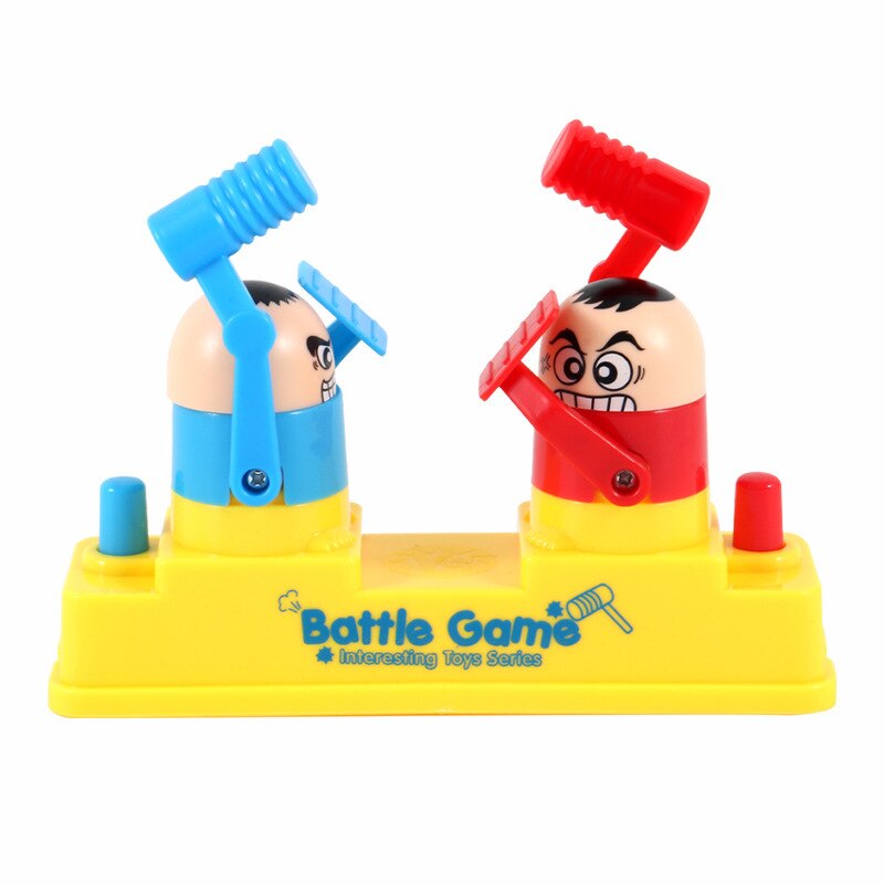 Mini baby toys doll double game parent-child interaction hidden hammer game funny toys