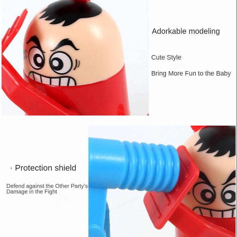 Mini baby toys doll double game parent-child interaction hidden hammer game funny toys