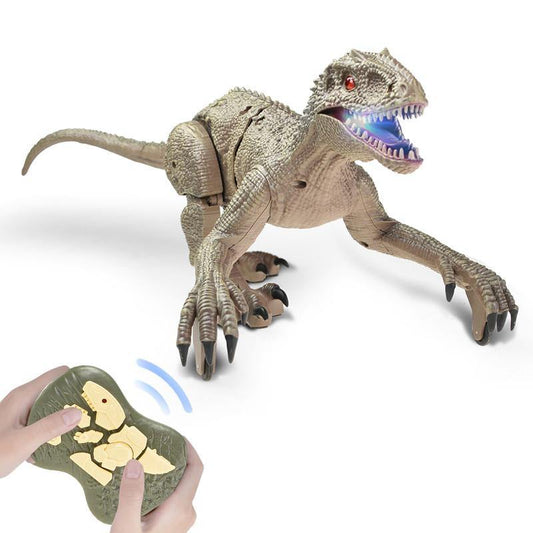 Remote Control Dinosauria Toy With LED Light Roaring