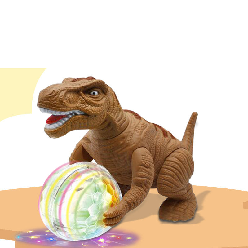 Electric Simulation Dinosaur Model With Lighting Sound